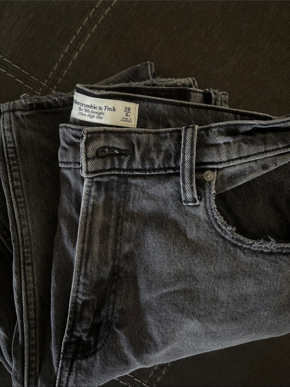Abercrombie and fitch size 28 short